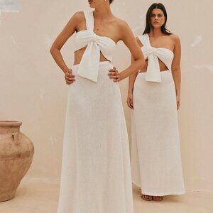 🤍 Sabo Artletta Maxi Dress – White – Size XL (US 10) 🤍